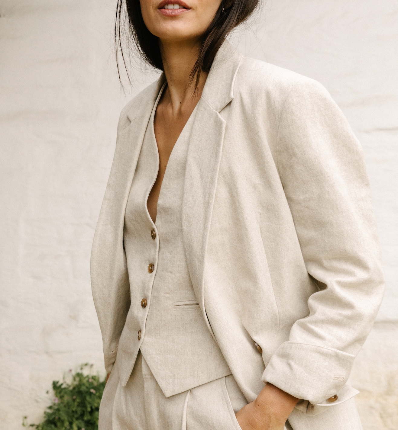 Flax suiting