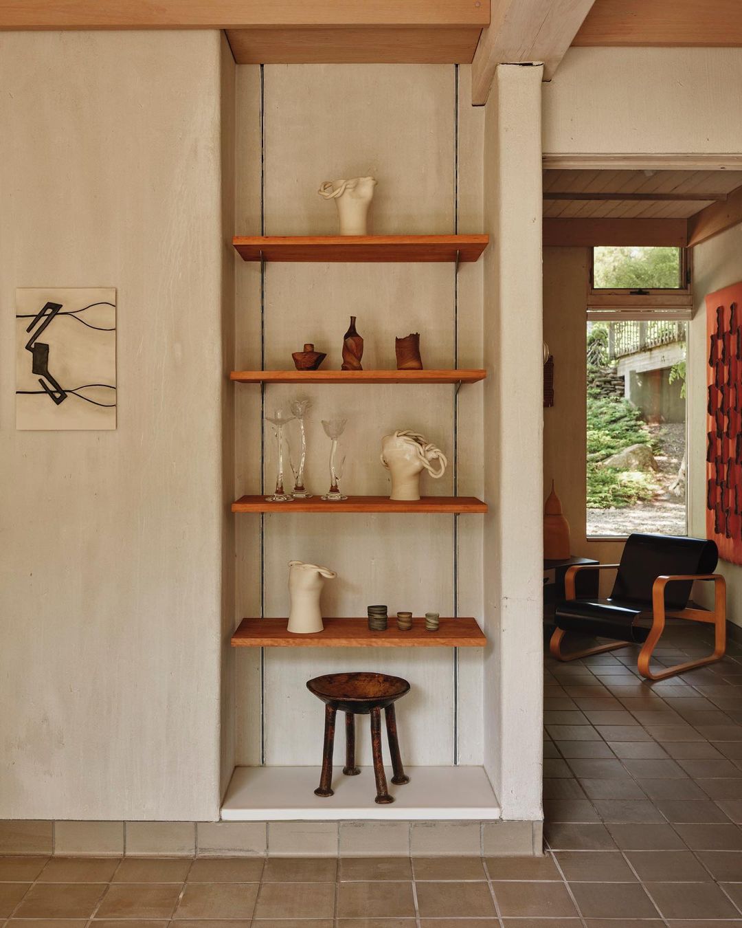 A Summer Arrangement at LongHouse, photo via Simone Bodmer Turner