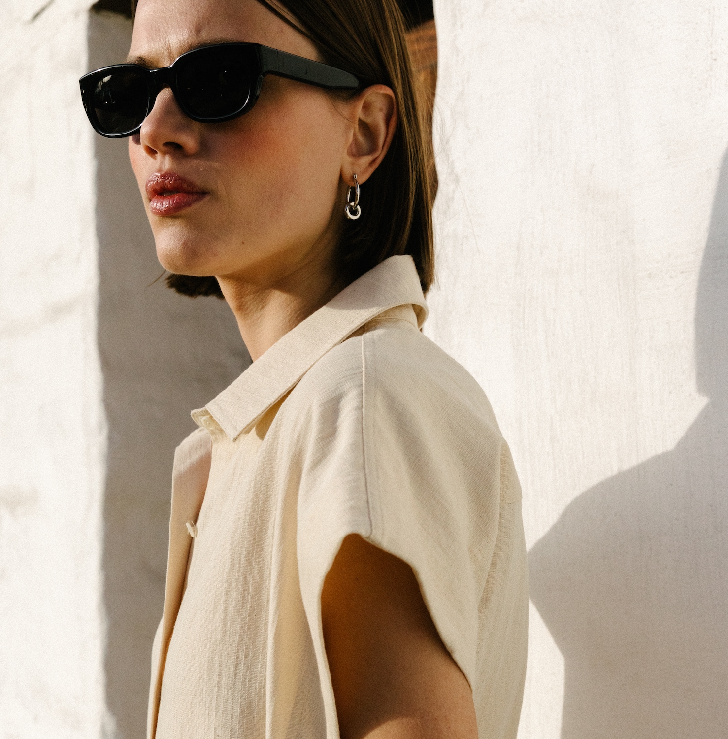 Viktoria wears the Catania Wrap Maxi