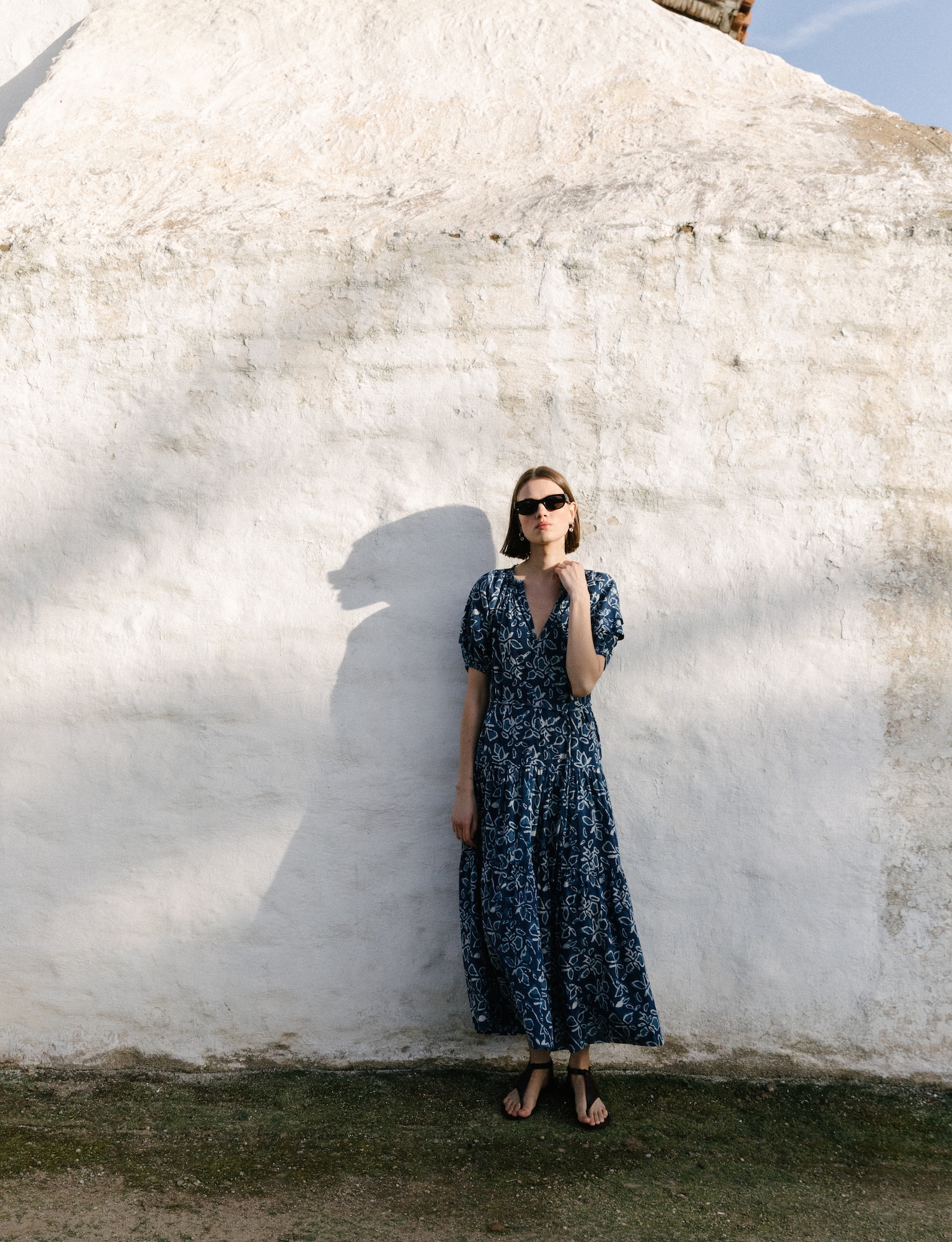 Viktoria wears the Uva Romantic Maxi